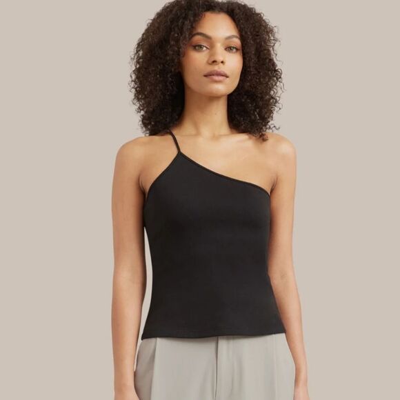 Modern Citizen  Tatiana Thin Strap One-Shoulder Top | Size S - Picture 1 of 7